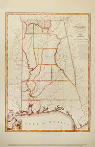 Map 1818 Poster