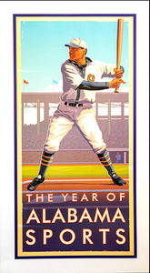 Year of Sports Baseball Poster