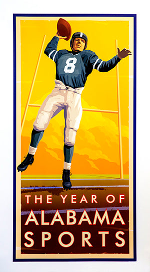 Year of Sports Football Poster